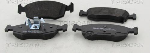 Triscan 8110 15067 - Тормозные колодки, дисковые, комплект abcparts.ee