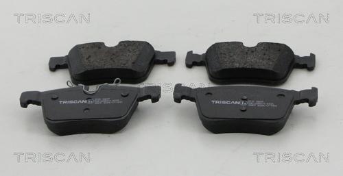 Triscan 8110 10609 - Тормозные колодки, дисковые, комплект abcparts.ee