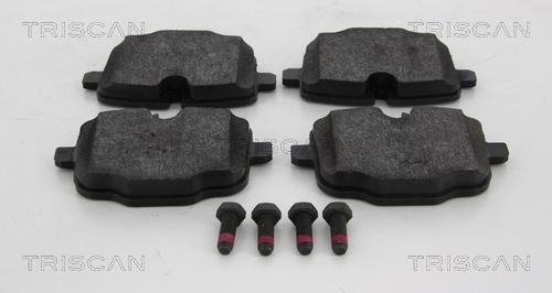 Triscan 8110 11043 - Тормозные колодки, дисковые, комплект abcparts.ee