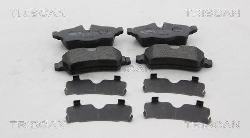 Triscan 8110 11036 - Тормозные колодки, дисковые, комплект abcparts.ee