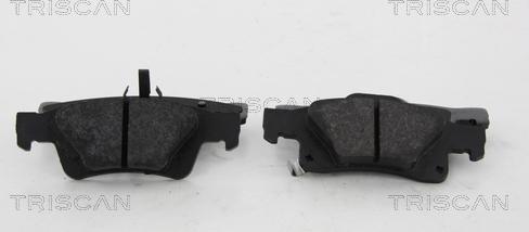 Triscan 8110 80555 - Тормозные колодки, дисковые, комплект abcparts.ee