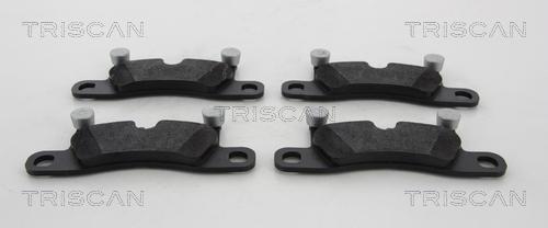 Triscan 8110 20005 - Тормозные колодки, дисковые, комплект abcparts.ee