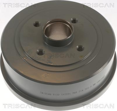 Triscan 8120 24209C - Тормозной барабан abcparts.ee