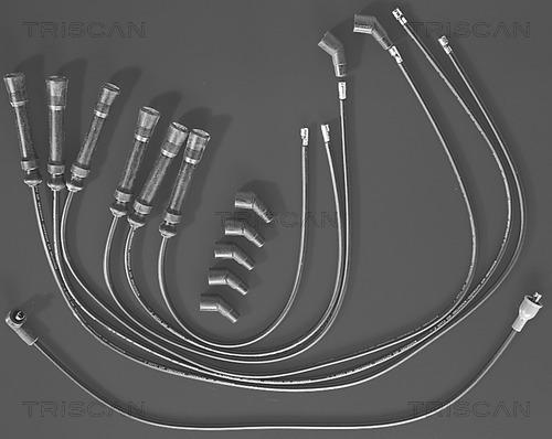 Triscan 8860 4109 - Комплект проводов зажигания abcparts.ee
