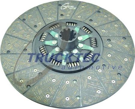 Trucktec Automotive 01.23.134 - Диск сцепления, фрикцион abcparts.ee