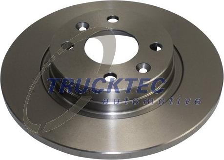 Trucktec Automotive 02.35.551 - Тормозной диск abcparts.ee