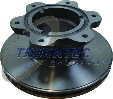 Trucktec Automotive 02.35.207 - Тормозной диск abcparts.ee