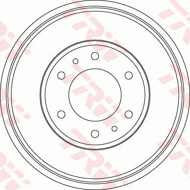 TRW DB4423 - Тормозной барабан abcparts.ee