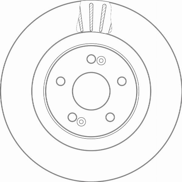 TRW DF9002S - Тормозной диск abcparts.ee