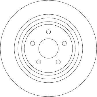 TRW DF6976 - Тормозной диск abcparts.ee