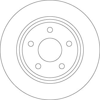 TRW DF6556 - Тормозной диск abcparts.ee
