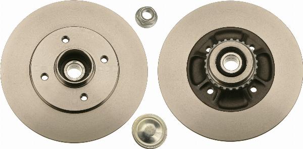 TRW DF6045BS - Тормозной диск abcparts.ee