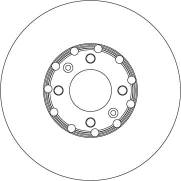 TRW DF6818 - Тормозной диск abcparts.ee