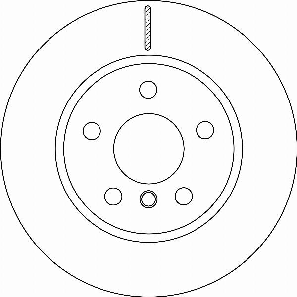 TRW DF6799SR - Тормозной диск abcparts.ee