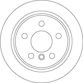 TRW DF6795 - Тормозной диск abcparts.ee