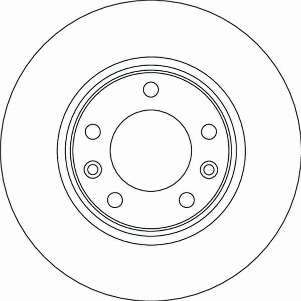TRW DF6780 - Тормозной диск abcparts.ee