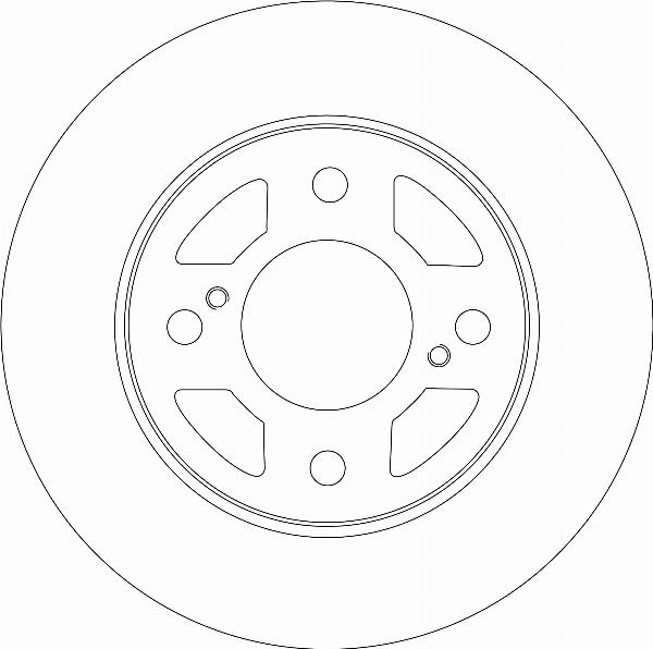 TRW DF8948S - Тормозной диск abcparts.ee