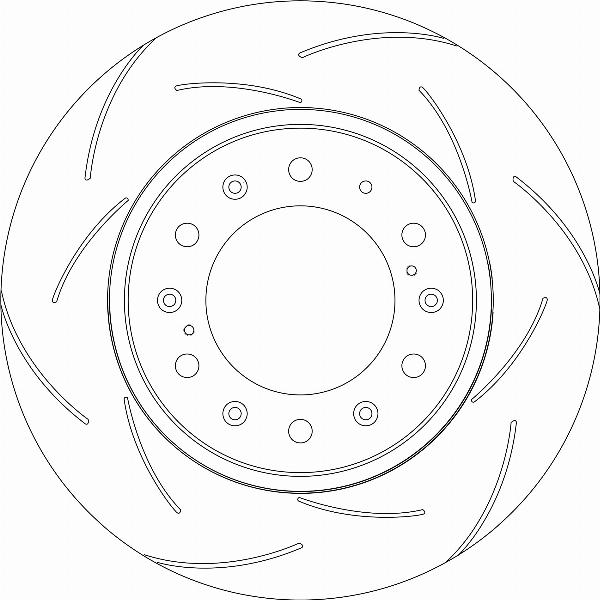 TRW DF8584XSS - Тормозной диск abcparts.ee