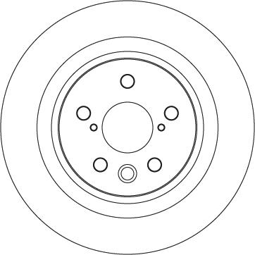 TRW DF3978S - Тормозной диск abcparts.ee