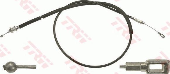 TRW GCC140 - Трос, управление сцеплением abcparts.ee
