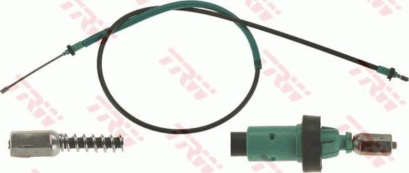 TRW GCH491 - Тросик, cтояночный тормоз abcparts.ee