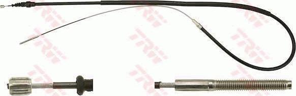 TRW GCH1653 - Тросик, cтояночный тормоз abcparts.ee