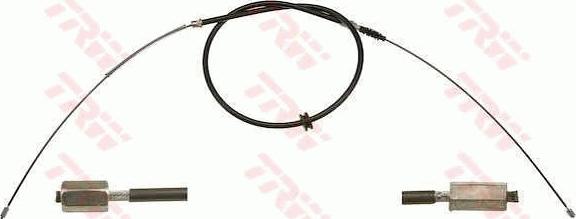 TRW GCH1378 - Тросик, cтояночный тормоз abcparts.ee