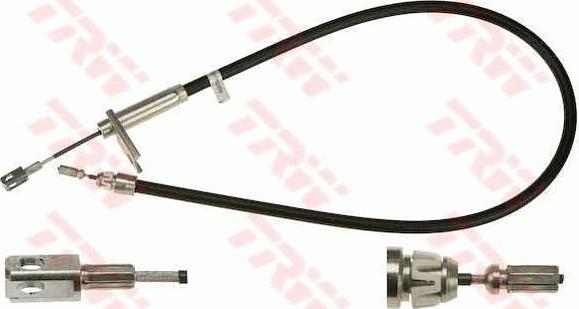 TRW GCH2596 - Тросик, cтояночный тормоз abcparts.ee