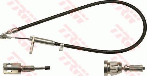TRW GCH2597 - Тросик, cтояночный тормоз abcparts.ee