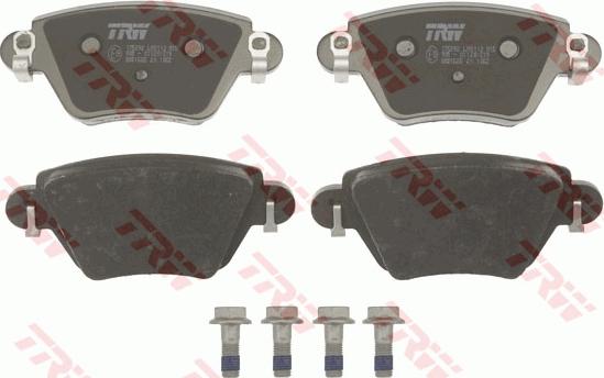 TRW GDB1525AT - Тормозные колодки, дисковые, комплект abcparts.ee