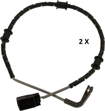 TRW GIC371 - Сигнализатор, износ тормозных колодок abcparts.ee