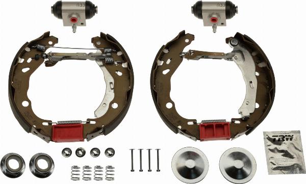 TRW GSK1075 - Комплект тормозных колодок, барабанные abcparts.ee