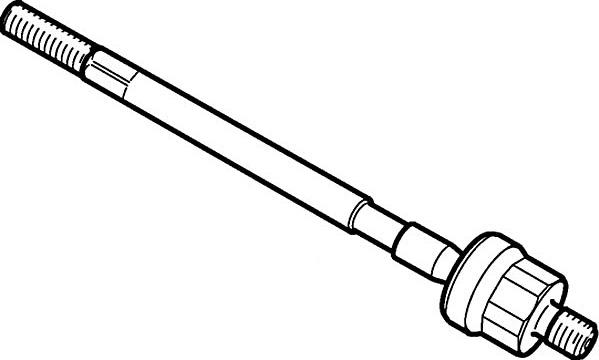 TRW JAR139 - Осевой шарнир рулевой тяги, внутренний abcparts.ee