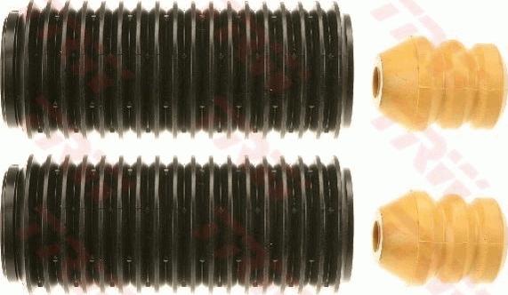 TRW JSK208 - Пылезащитный комплект, амортизатор abcparts.ee