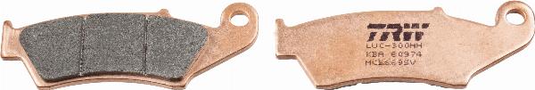 TRW MCB669SV - Тормозные колодки, дисковые, комплект abcparts.ee