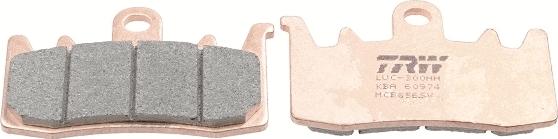 TRW MCB856SV - Тормозные колодки, дисковые, комплект abcparts.ee