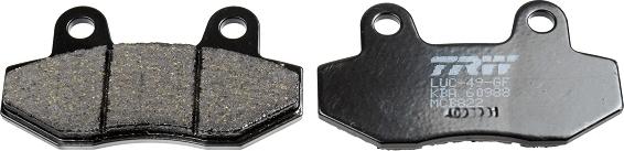 TRW MCB822 - Тормозные колодки, дисковые, комплект abcparts.ee