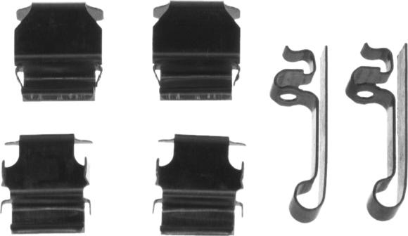 TRW PFK469 - Комплектующие для колодок дискового тормоза abcparts.ee