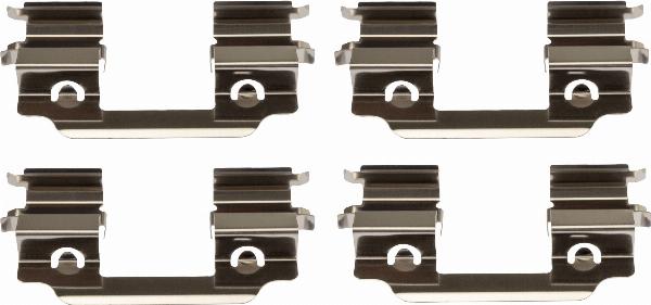 TRW PFK808 - Комплектующие для колодок дискового тормоза abcparts.ee