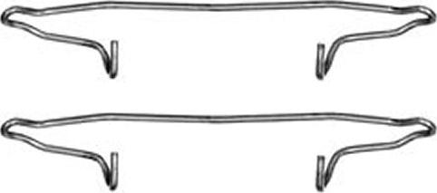 TRW PFK300 - Комплектующие для колодок дискового тормоза abcparts.ee