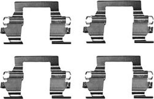 TRW PFK303 - Комплектующие для колодок дискового тормоза abcparts.ee