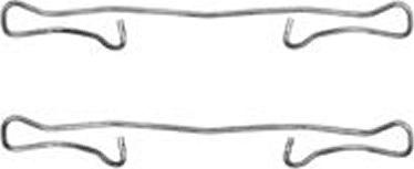 TRW PFK302 - Комплектующие для колодок дискового тормоза abcparts.ee