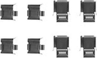 TRW PFK315 - Комплектующие для колодок дискового тормоза abcparts.ee