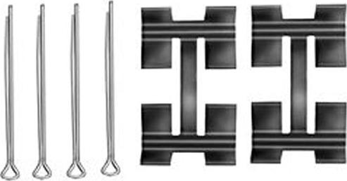 TRW PFK339 - Комплектующие для колодок дискового тормоза abcparts.ee