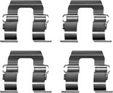 TRW PFK334 - Комплектующие для колодок дискового тормоза abcparts.ee