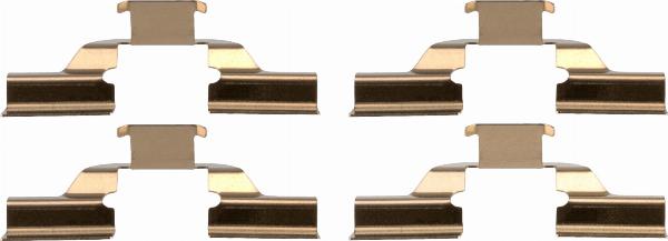 TRW PFK744 - Комплектующие для колодок дискового тормоза abcparts.ee