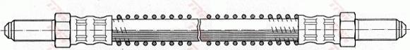 TRW PHC293 - Тормозной шланг abcparts.ee