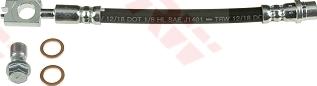 TRW PHD351 - Тормозной шланг abcparts.ee