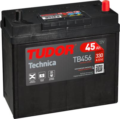 Tudor TB456 - Стартерная аккумуляторная батарея, АКБ abcparts.ee