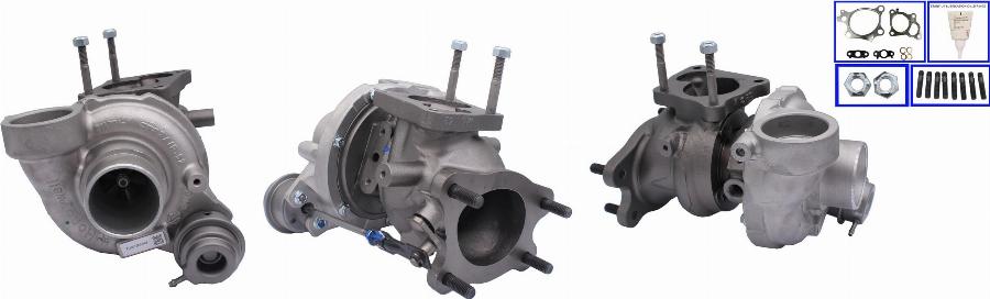 TURBOS EUROPE TE8103572 - Турбина, компрессор abcparts.ee